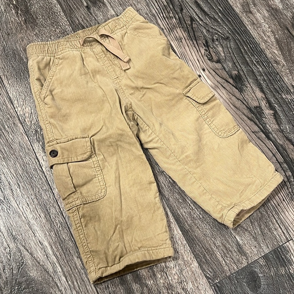 Gymboree 18-24 months corduroy lined pants soft used